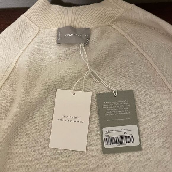 Everlane the cashmere grade A sweater size XXS, NWT - Picture 4 of 5